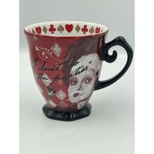 Alice In Wonderland Queen Of Hearts I Don't Do Tea‎ Parties Disney Coffee Mug